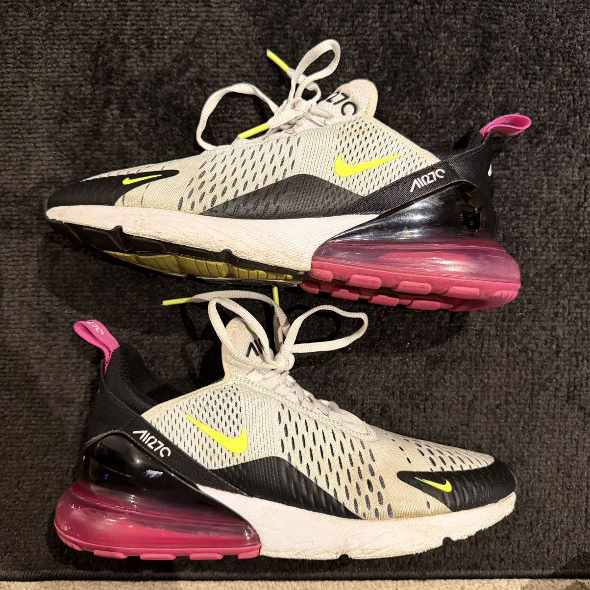 Nike Nike white and pink airmax 270 Size US 8.5 / EU 41-42 - 3 Thumbnail