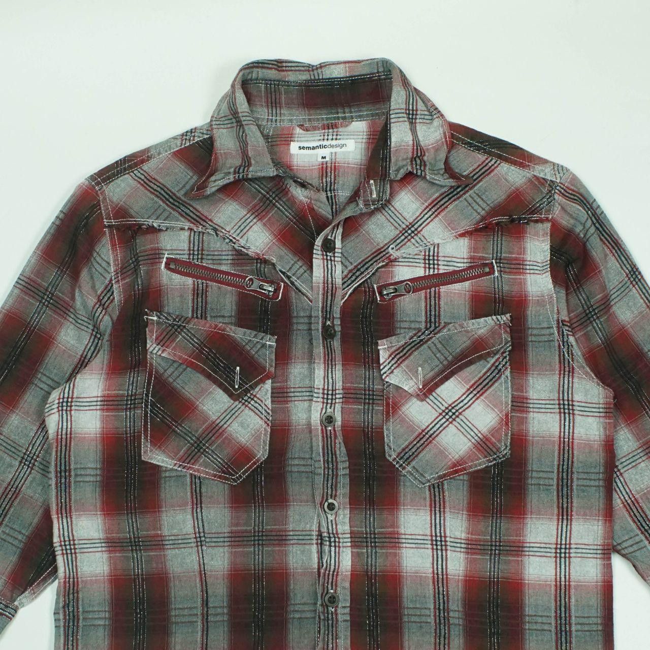 semanticdesign *NoTariff Semantic Design Plaid shirt Size M / US 6-8 / IT 42-44 - 4 Thumbnail