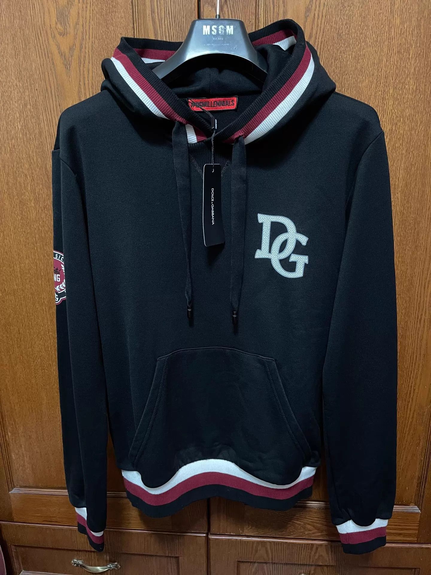 Dolce & Gabbana DG Hoodie 44 (Italy, New with Tags, Dropped Shoulder) Size US S / EU 44-46 / 1 - 1 Thumbnail