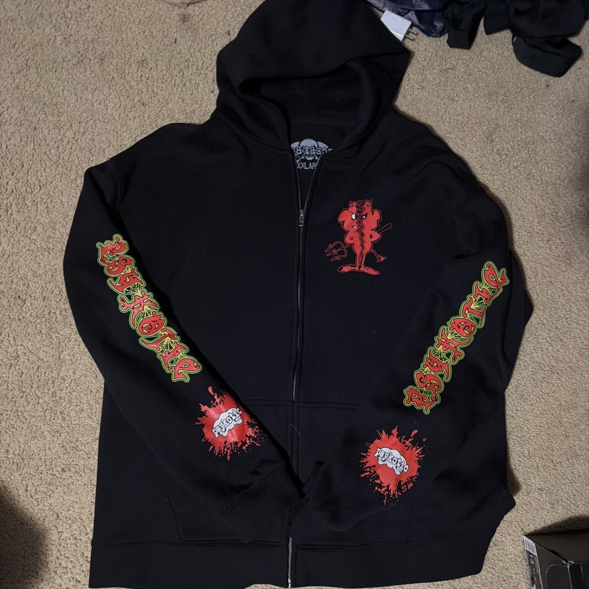 Osamason Osamason psykotic zip up Size US XXL / EU 58 / 5 - 1 Thumbnail