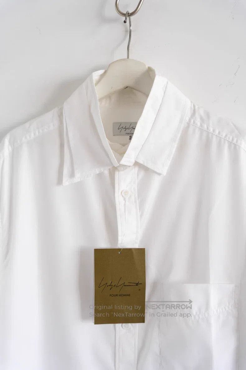 Yohji Yamamoto YOHJI YAMAMOTO Detachable Collar White Shirt Size US L / EU 52-54 / 3 - 3 Thumbnail