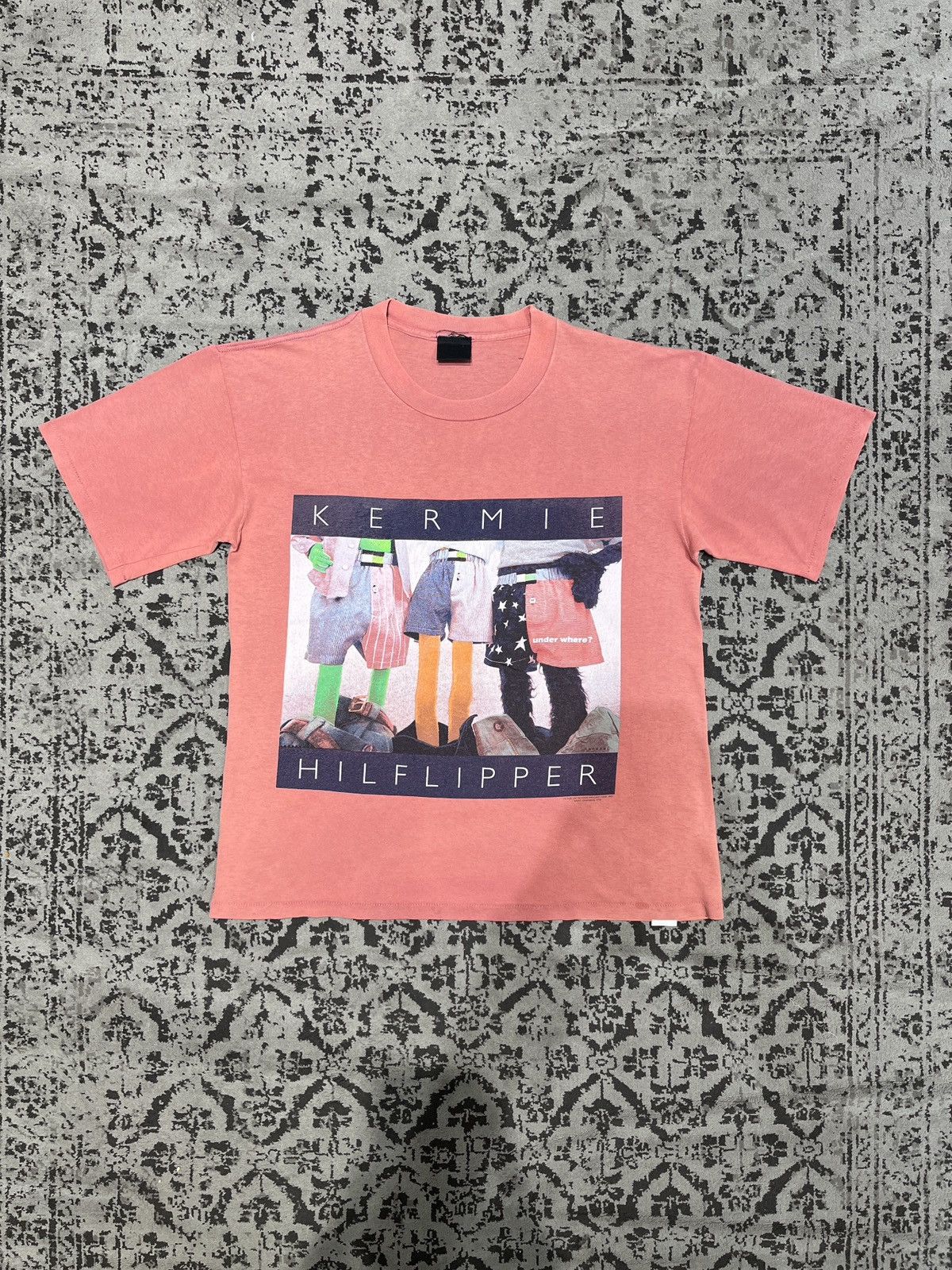 Vintage Kermie Hilflipper Kermit The Muppets Tommy Hilfiger Flip Size US L / EU 52-54 / 3 - 1 Thumbnail