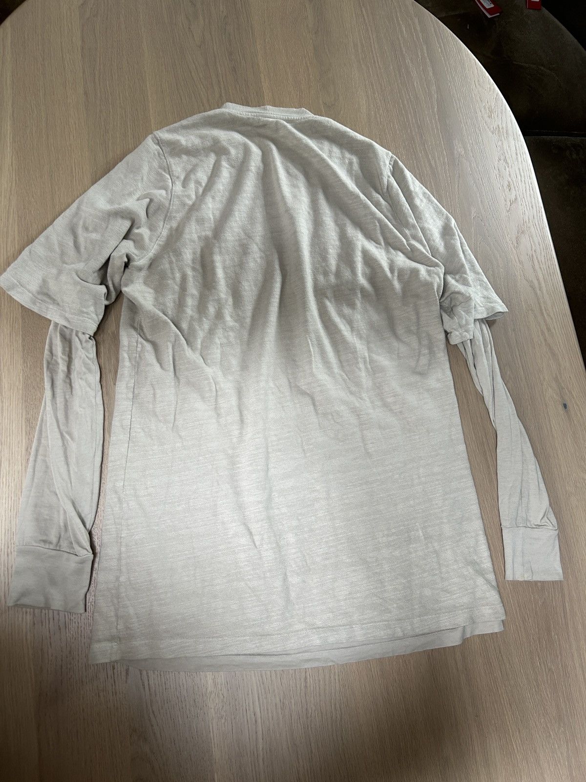 Rick Owens Drkshdw Rick Owens drkshdw Hustler T Shirt in Pearl Size US L / EU 52-54 / 3 - 3 Thumbnail