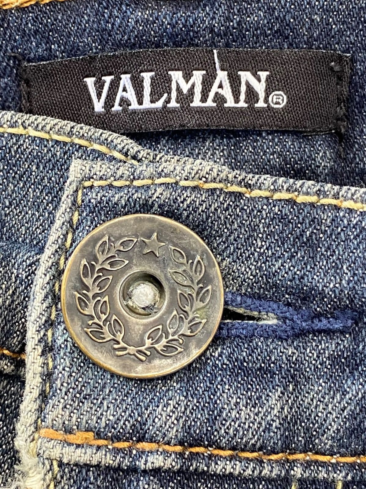 Japanese Brand Japanase Brand Faded Blue Wash Style Straight Leg Jeans Size US 28 / EU 44 - 10 Thumbnail