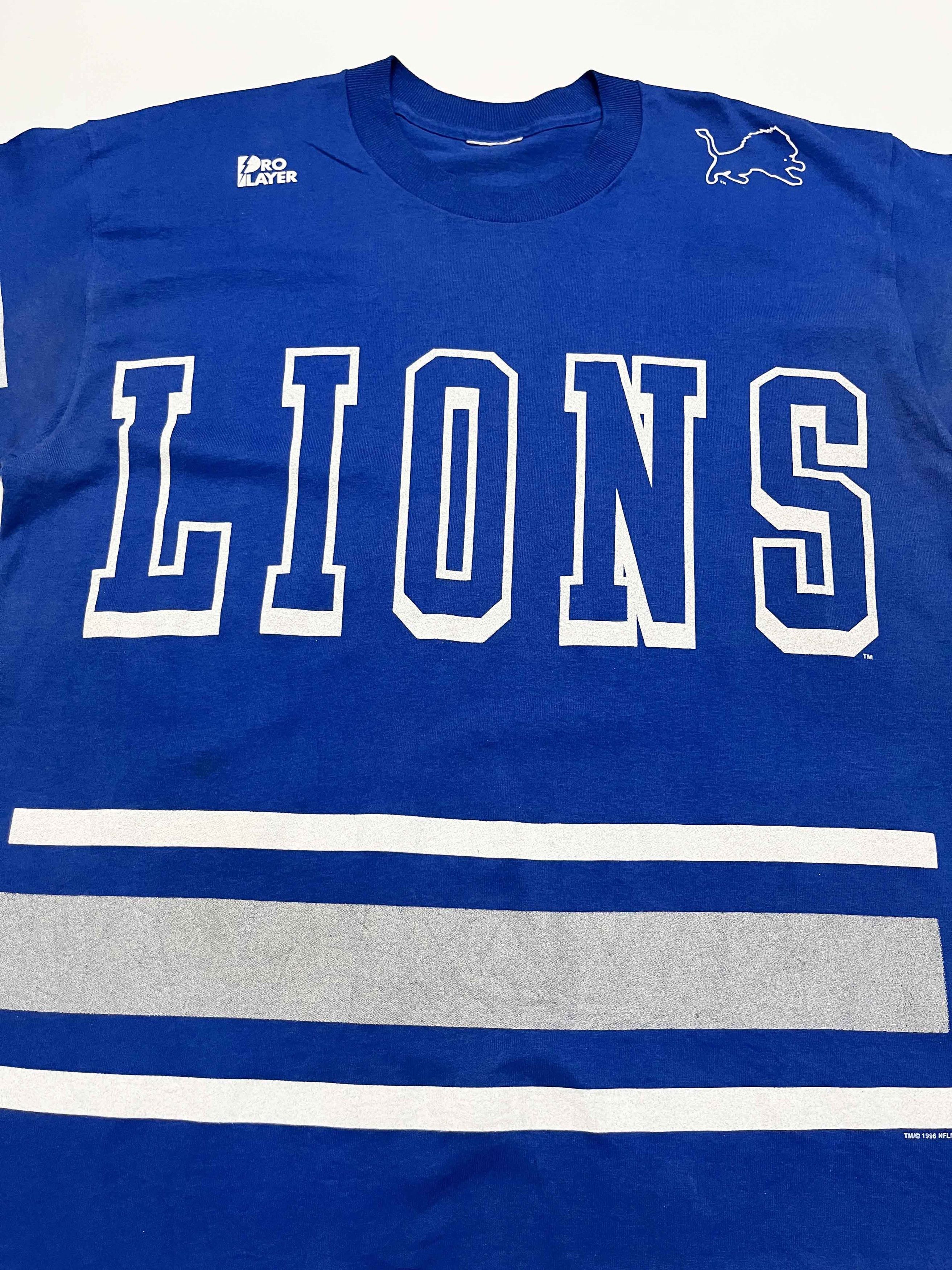 Pro Player Vintage Pro Player 1996 NFL Detroit Lions Football T-Shirt Size US L / EU 52-54 / 3 - 2 Thumbnail