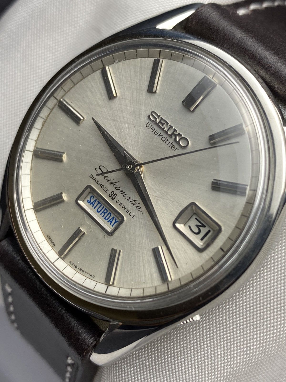 Seiko Seikomatic Weekdater Size 38 - 2 Thumbnail