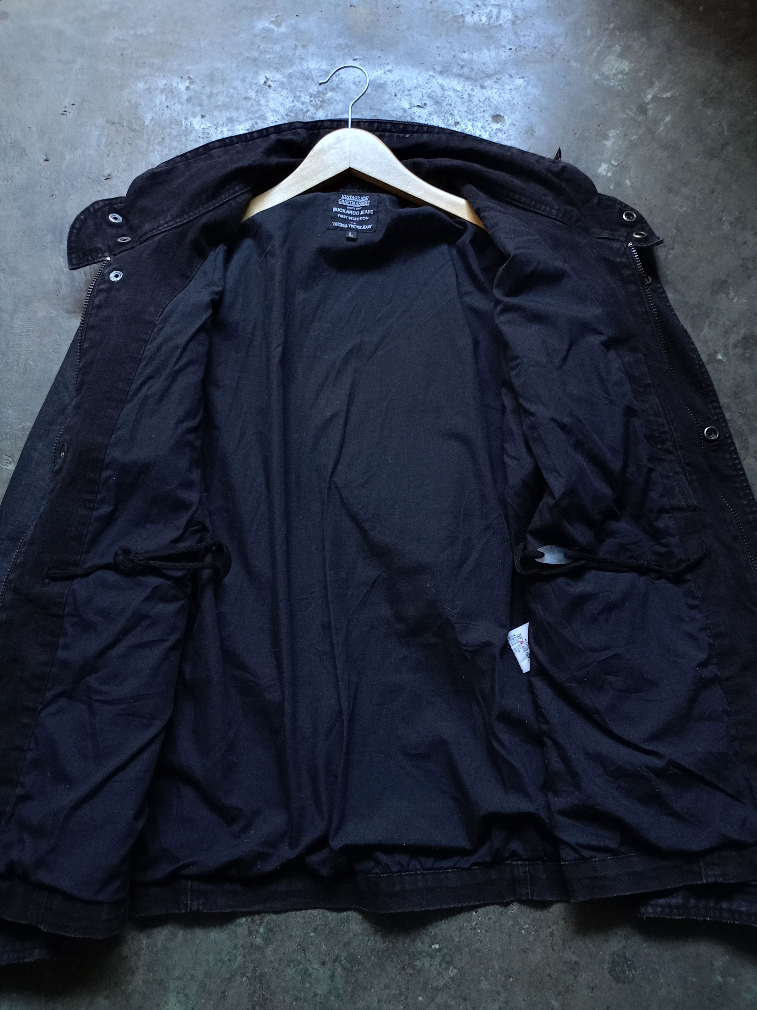 Japanese Brand Buckaroo jeans Waxed Jacket Size US L / EU 52-54 / 3 - 6 Thumbnail