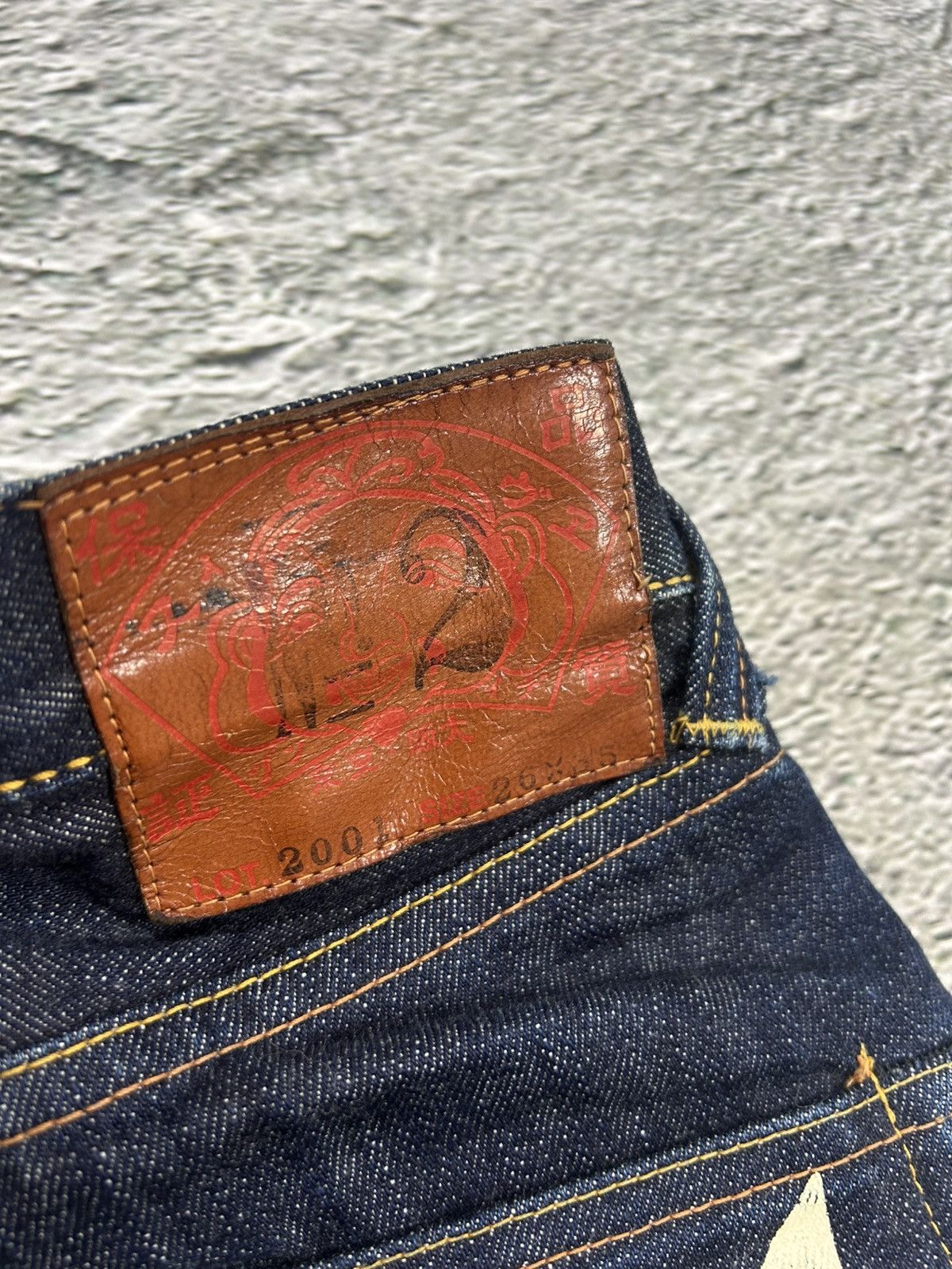Evisu Evisu Playboy jeans vintage selvedge denim Japan RARE Size 26" / US 2 / IT 38 - 3 Thumbnail