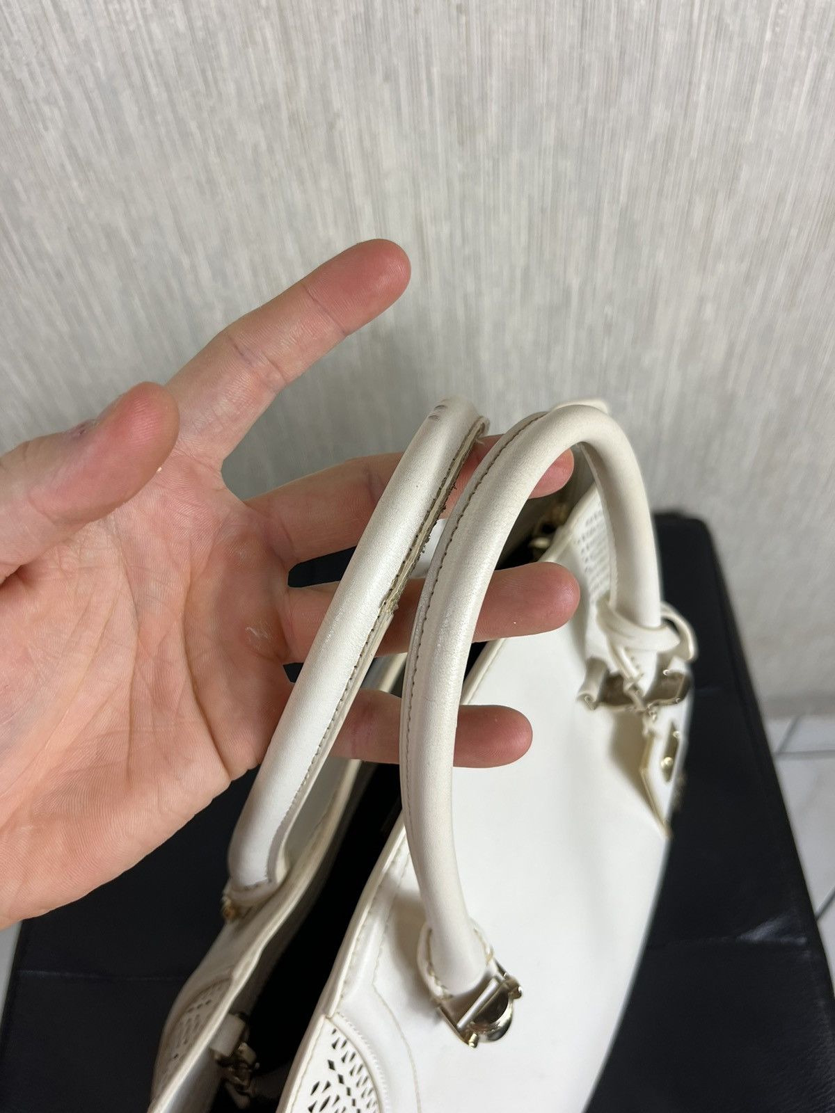Cavalli Class × Roberto Cavalli Roberto Cavalli Class jaguar y2k leather mesh crossbody bag Size ONE SIZE - 11 Thumbnail