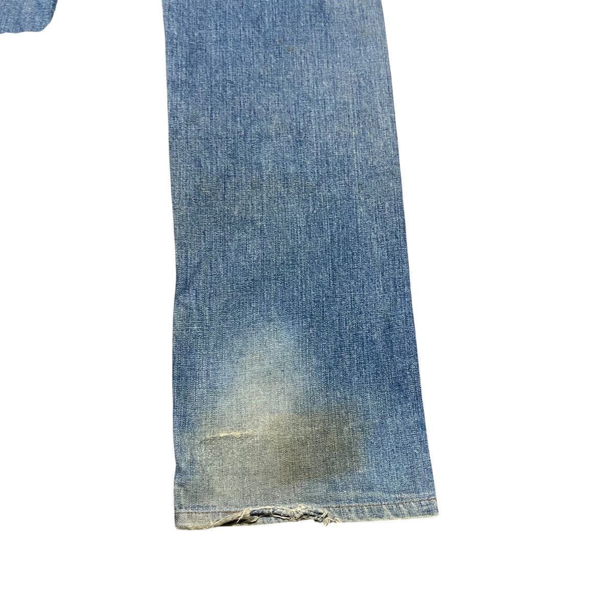 Levi's Vintage Levis 503 Distressed Denim Selvedge Jeans Size US 29 - 15 Thumbnail