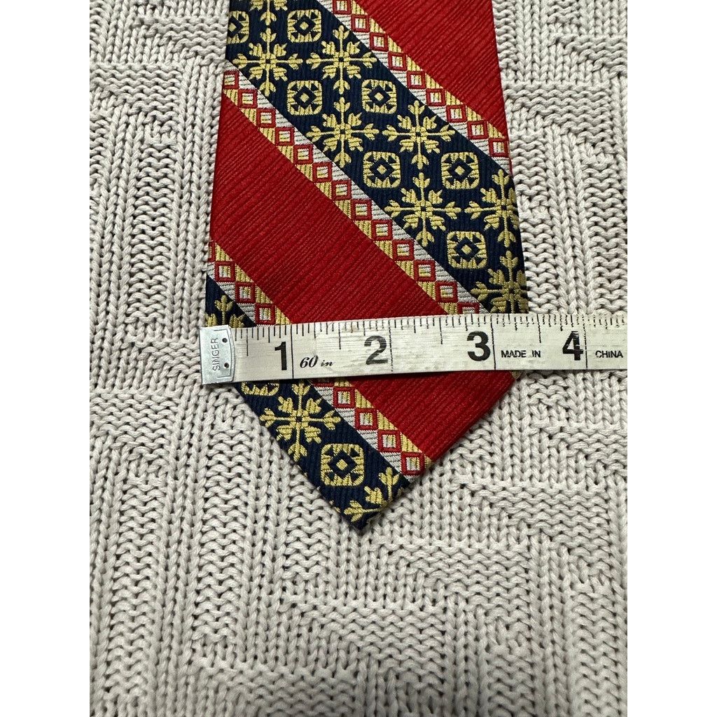 Vintage Vintage Habands red striped tie Size ONE SIZE - 4 Thumbnail