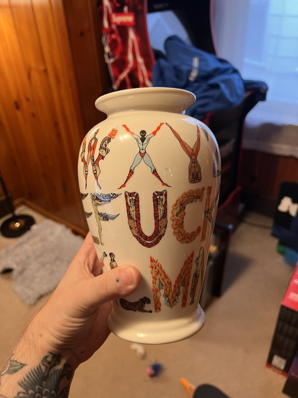 Supreme “Fuck You” Alphabet Vase | Grailed