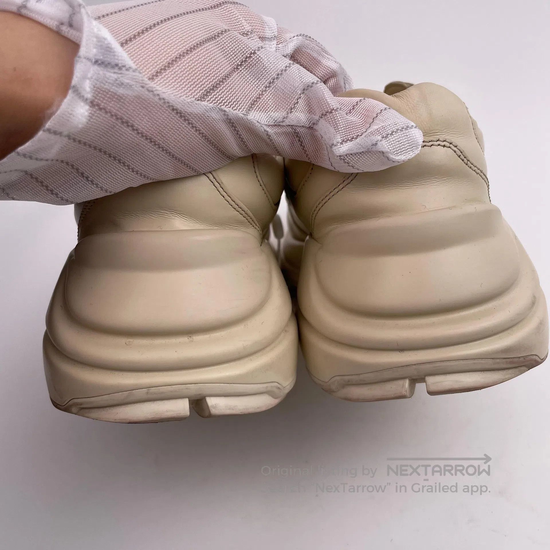 Gucci Guicci Beige Rhyton Dad Shoes| Size US 5 / EU 37 - 5 Thumbnail