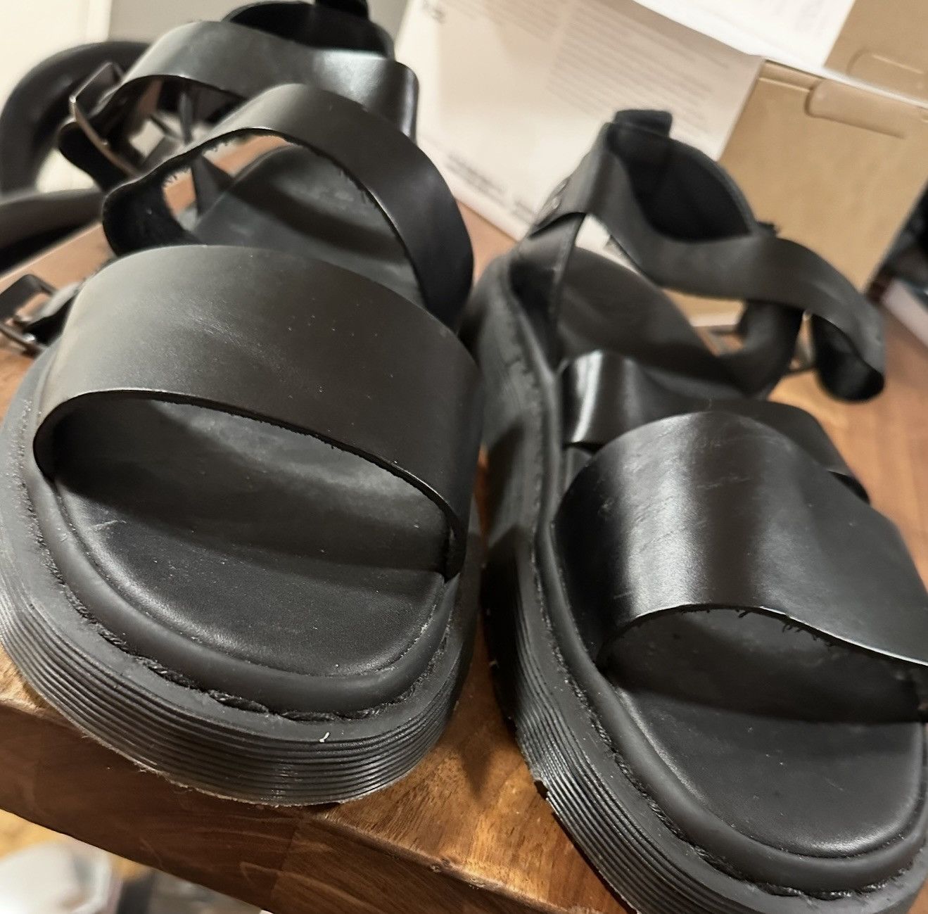 Dr. Martens Men’s Dr. Martin Gryphon Sandal - sz 12 - New In Box Size US 12 / EU 45 - 2 Thumbnail