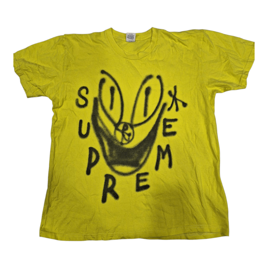 Supreme Supreme Smile Tee Yellow Large San Cheeto Size US L / EU 52-54 / 3 - 1 Thumbnail