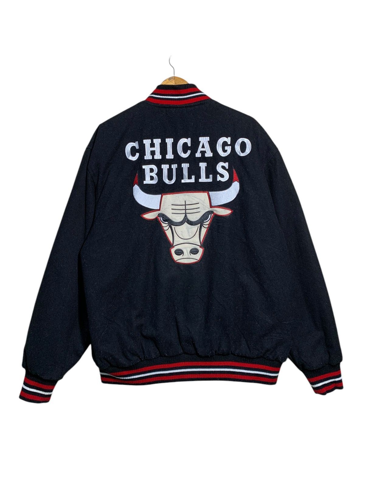 Jeff Hamilton 🔥J.H DESIGNS FOR C.BULLS REVERSIBLE JACKETS Size US XL / EU 56 / 4 - 5 Thumbnail