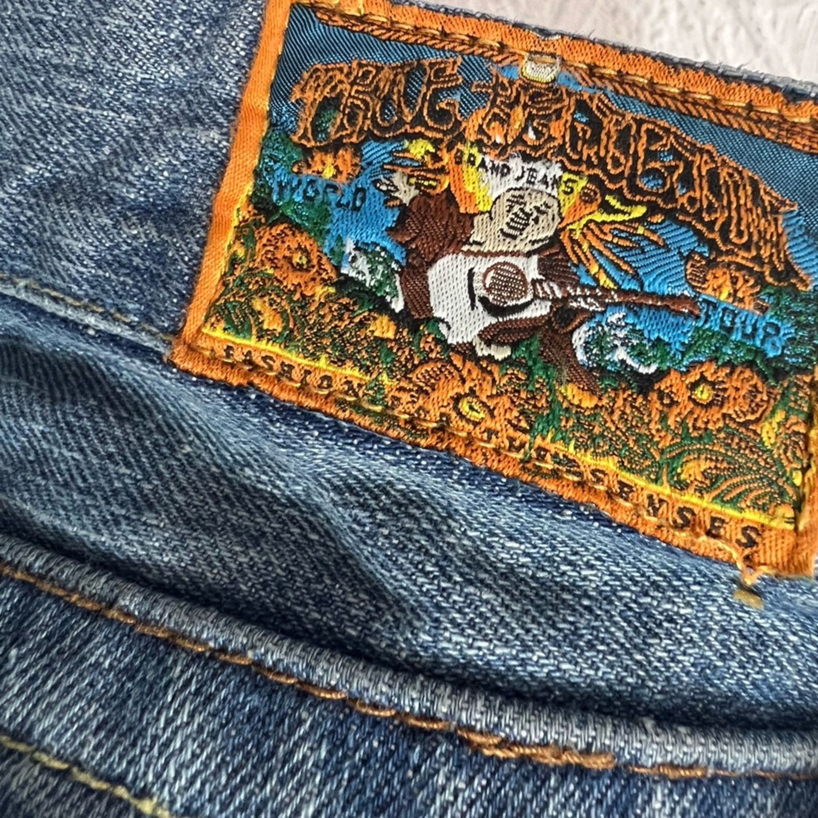 True Religion Y2k True Religion Patchwork Flare Jeans 28X32 SIZE 26 CLEAN Size 26" / US 2 / IT 38 - 8 Thumbnail