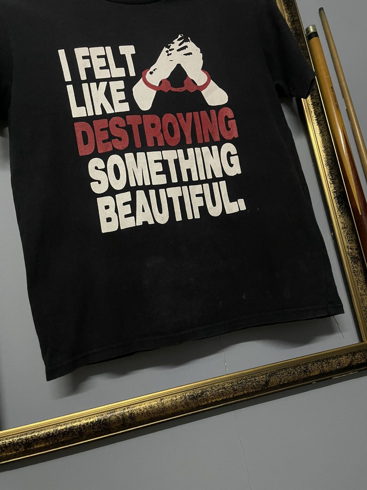 Designer × Japanese Brand × Vintage Vintage 1990s Japan Designe Difference Rupert Wording Tee Size US M / EU 48-50 / 2 - 4 Thumbnail