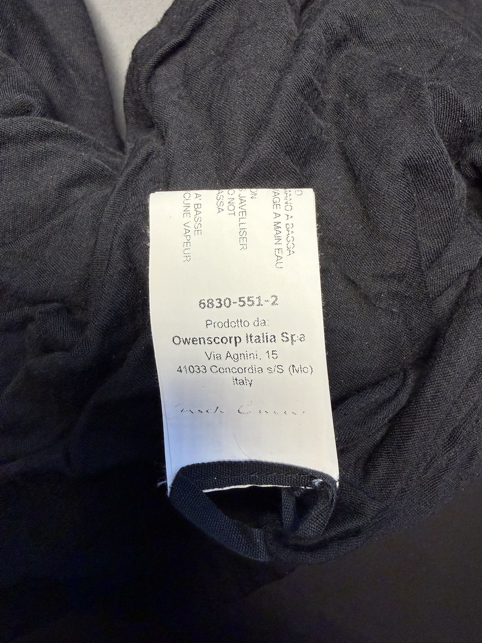 Rick Owens Rick Owens Double Layer Long Tee / Double Layer Level Tee Size US M / EU 48-50 / 2 - 7 Thumbnail