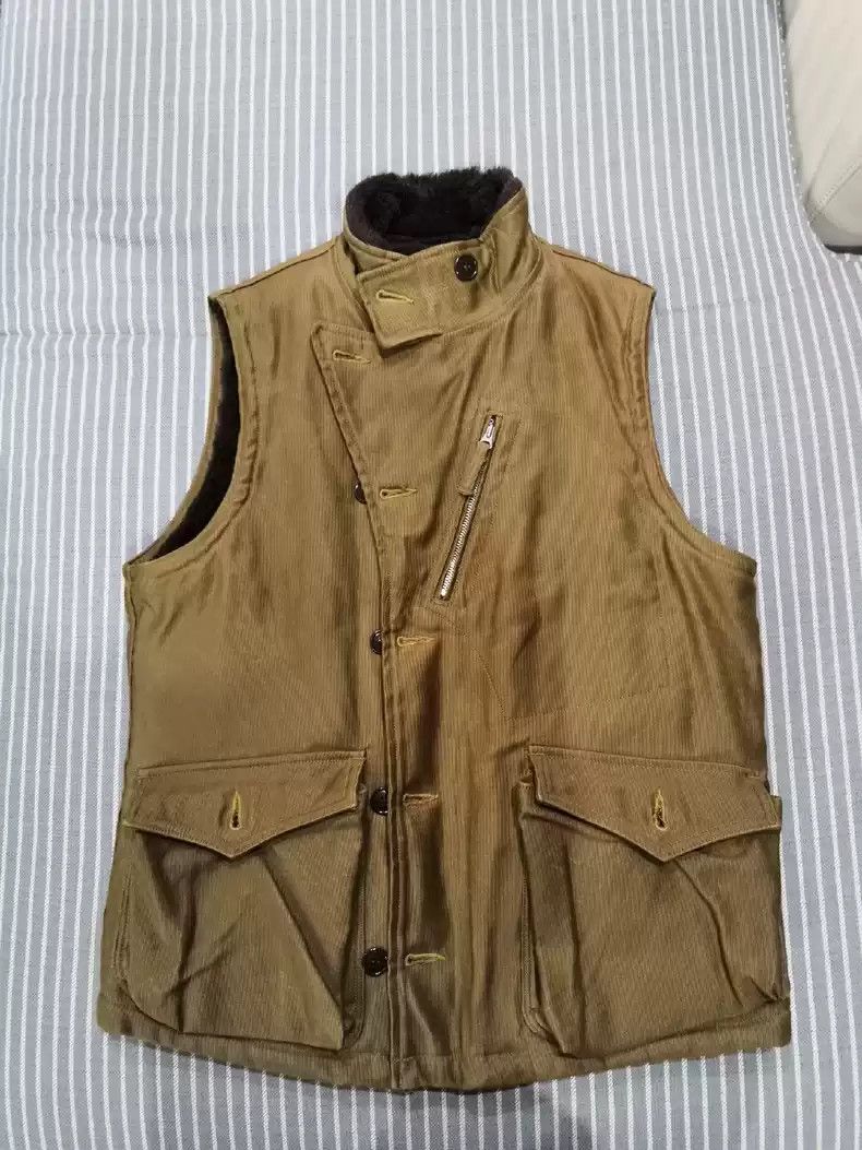 image of Freewheelers Avatar Vest in Brown, Men's (Size Medium)