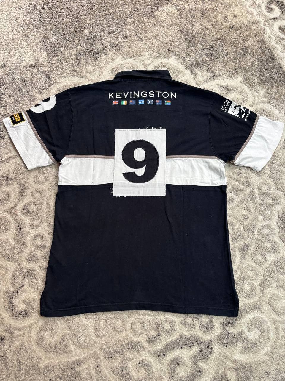 Vintage Kevingston New Zealand International Rugby Polo Shirt Size M Size US M / EU 48-50 / 2 - 5 Thumbnail