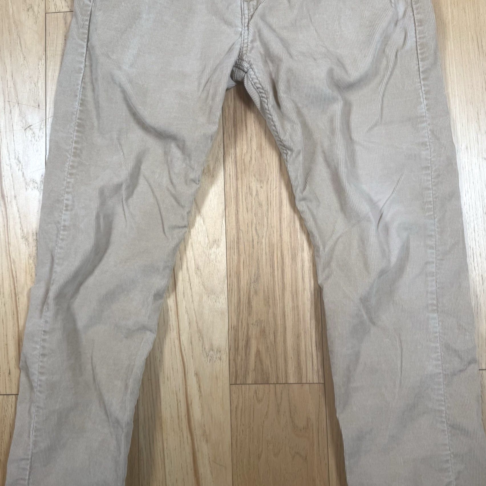 Levi's Levi's 502 Corduroy Pants Mens 30x29 Khaki Beige Straight Leg Regular Color: Orange denim Chino Style: Corduroy Pants Mens Medium? Size US 30 / EU 46 - 4 Thumbnail