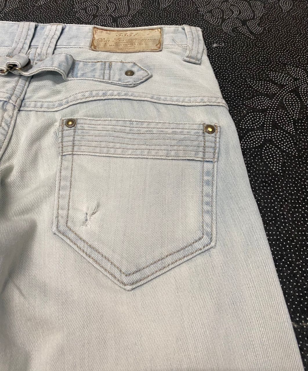 5351 POUR LES HOMMES 💥BEST OFFER💥5351 POURLES HOMME DISTRESSED DENIM Size US 30 / EU 46 - 8 Thumbnail