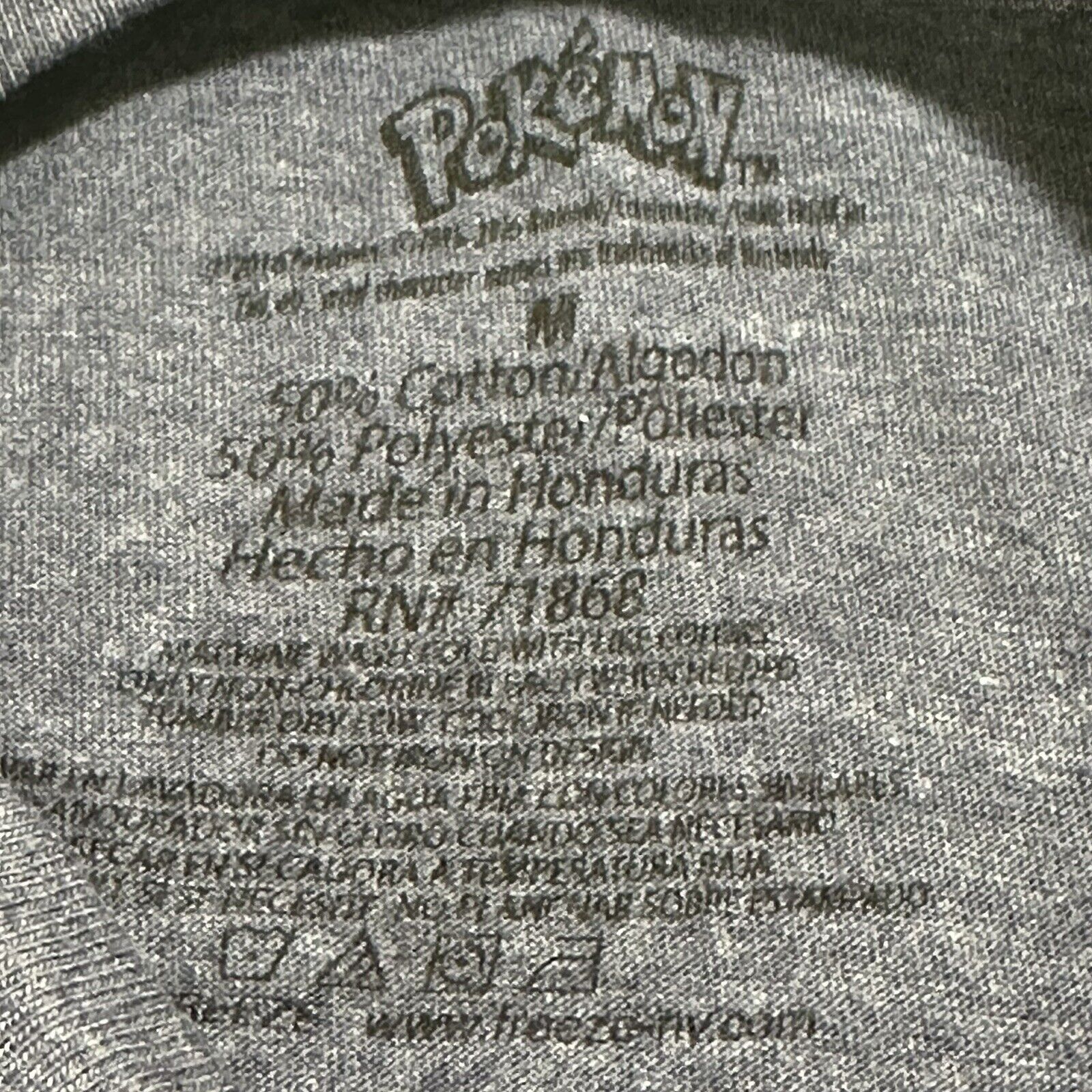Nintendo Pokemon Medium Pikachu Blue Crewneck Graphic T Shirt Size US M / EU 48-50 / 2 - 4 Thumbnail