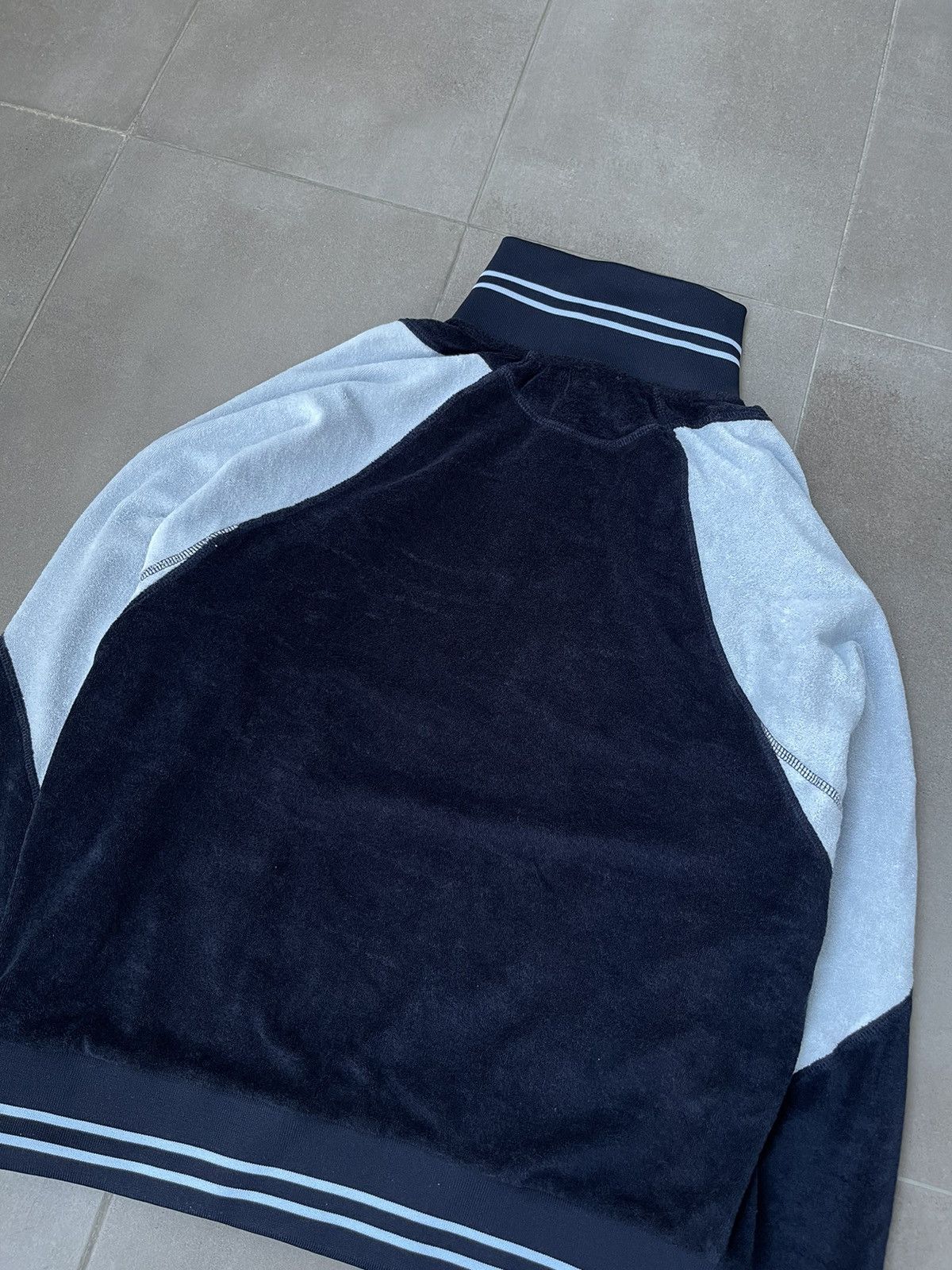 Saul Nash !DS! SS23 Saul Nash Navy Paneled Sweatshirt Size US L / EU 52-54 / 3 - 16 Thumbnail