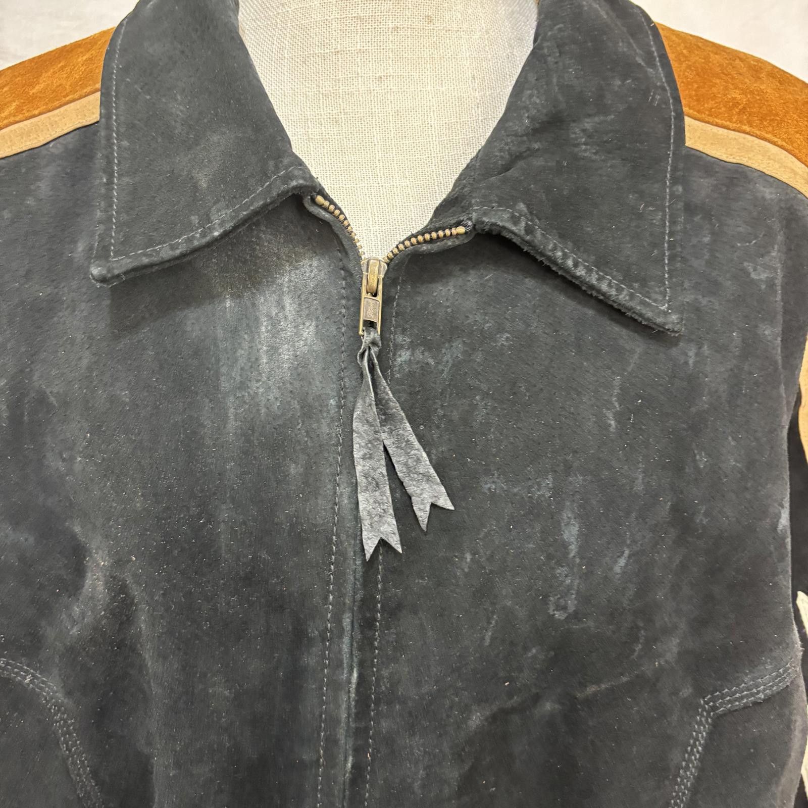 Other Vtg 90s Southwestern style suede leather mens jacket sz XL Size US XL / EU 56 / 4 - 3 Thumbnail