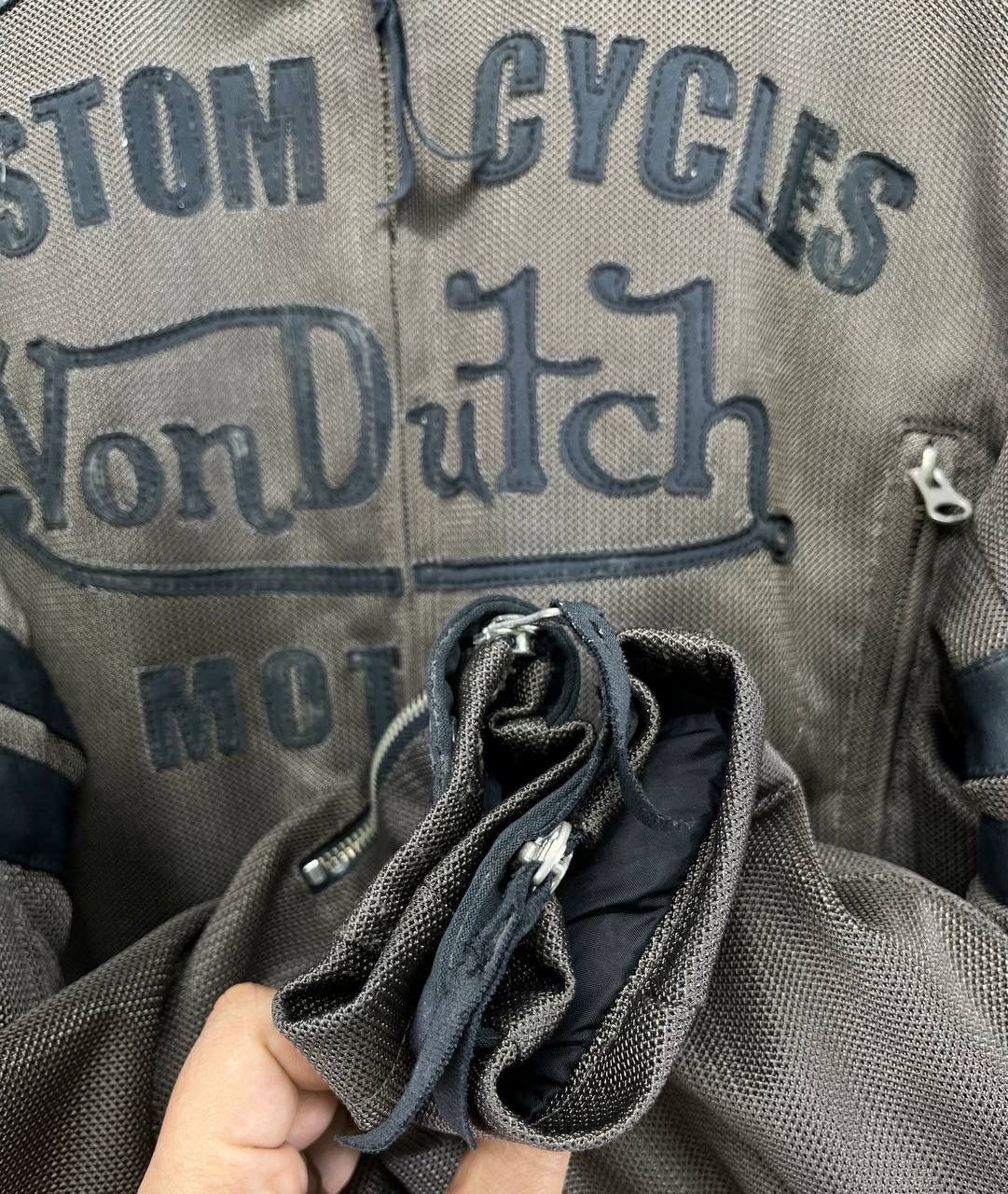 Von Dutch Vintage Von Dutch Kustom Cycles Rare Motor Racing Jacket Size US M / EU 48-50 / 2 - 13 Thumbnail