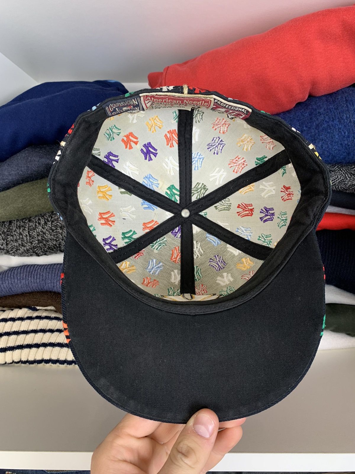 American Needle × Vintage Vintage American Needle New York Yankees MLB Snapback Hat Size ONE SIZE - 17 Thumbnail