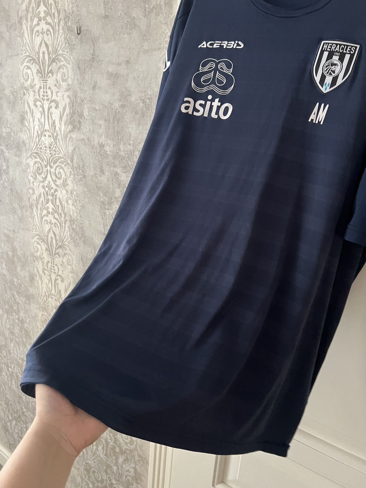 Other Heracles Almelo Acerbis Training Shirt Asito Sponsor Navy Size US XXL / EU 58 / 5 - 8 Thumbnail