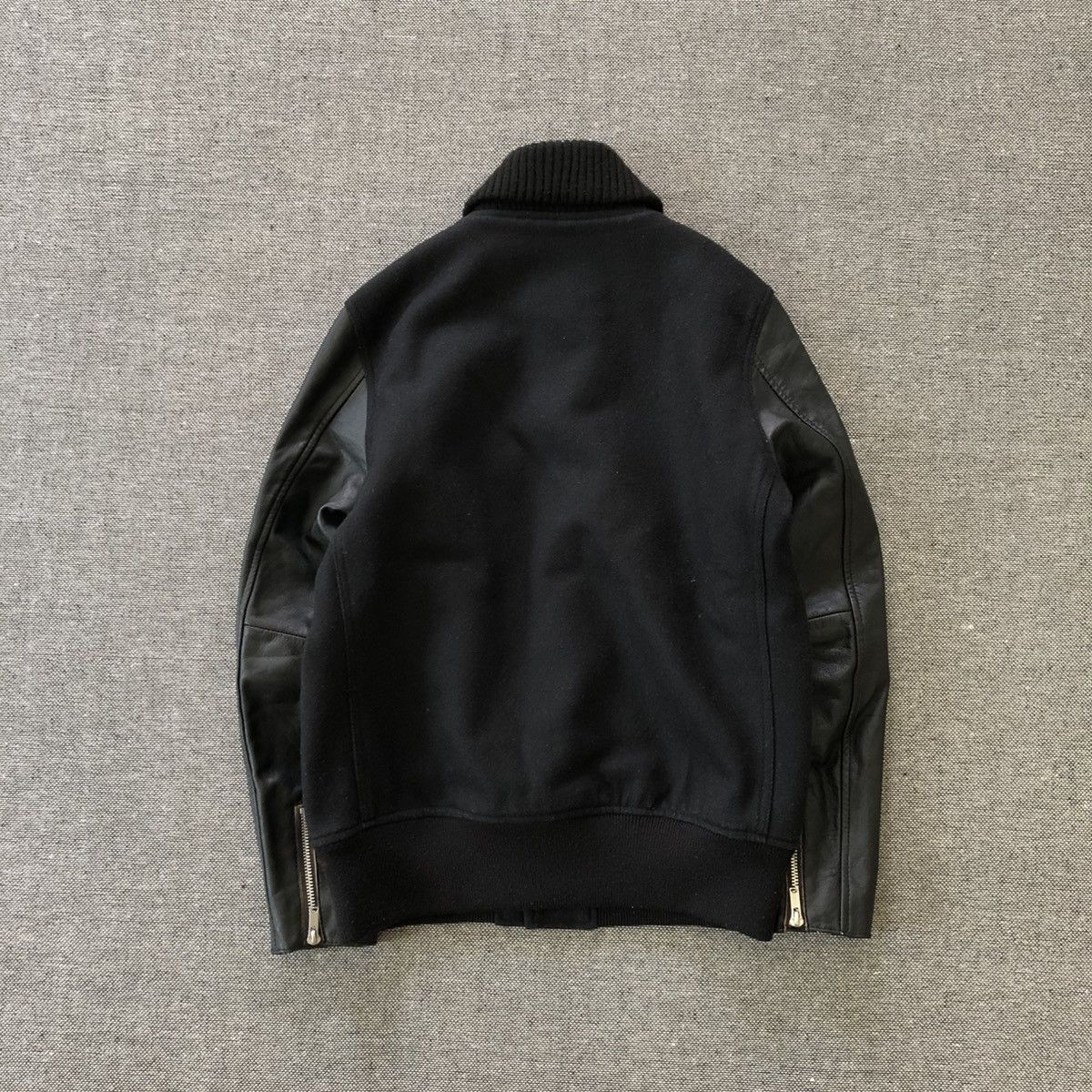 Hysteric Glamour HYSTERIC GLAMOUR Rare Leather Sleeve Varsity Jacket Size US S / EU 44-46 / 1 - 3 Thumbnail