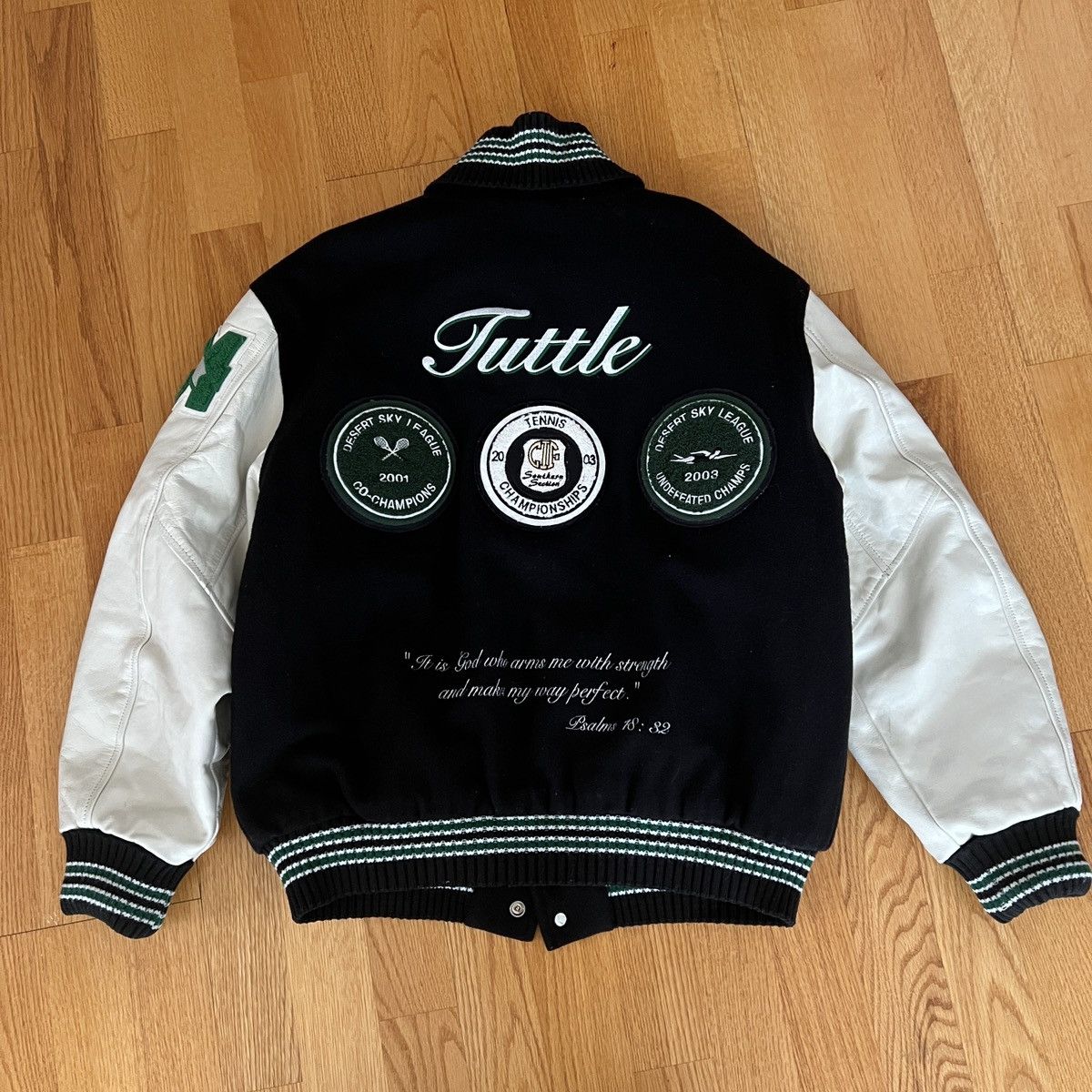 Vintage Vintage Y2k Varsity Jacket Size US M / EU 48-50 / 2 - 2 Thumbnail