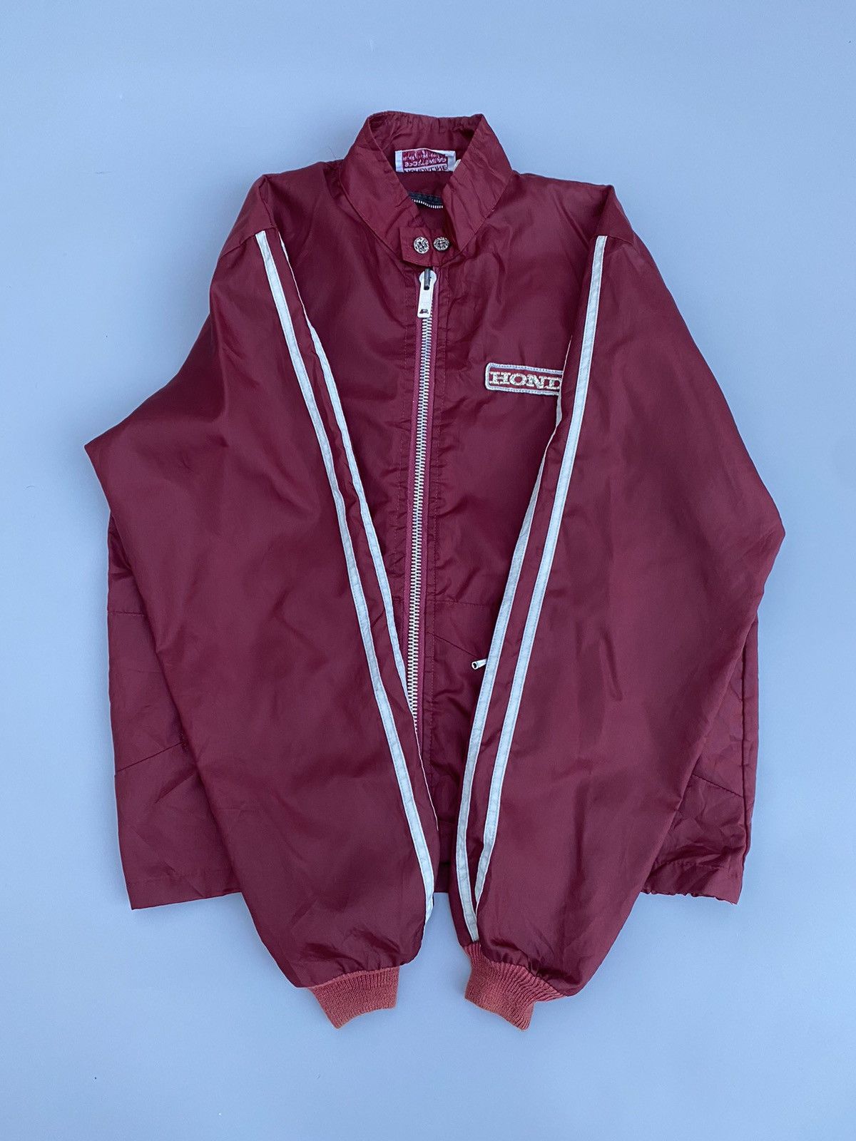 Honda × Vintage 1980s Vintage Hondaline Racing Jacket Size US L / EU 52-54 / 3 - 7 Thumbnail