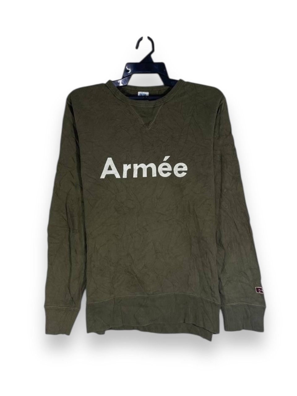 Russell Athletic Vintage Russell athletic armee Size US M / EU 48-50 / 2 - 1 Thumbnail