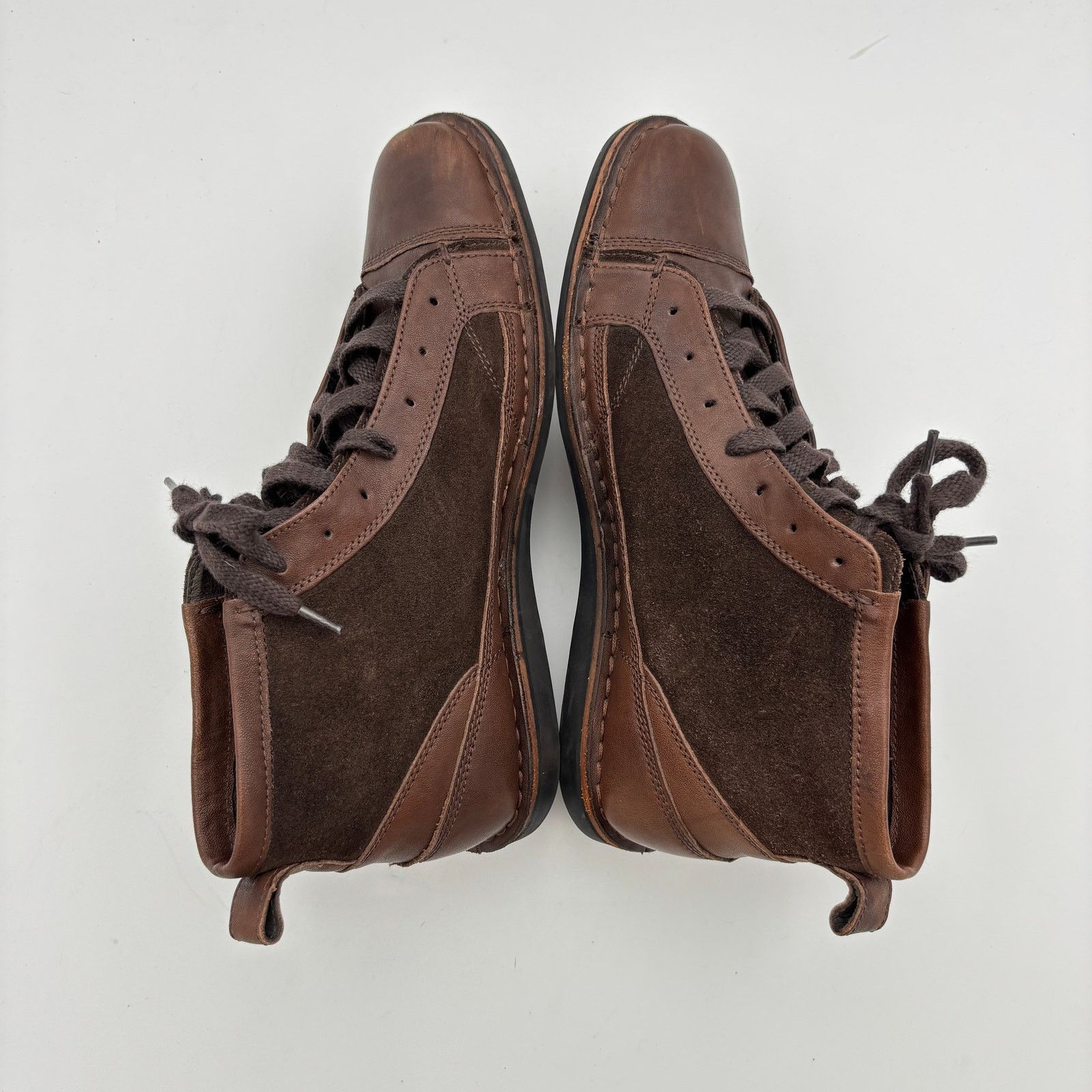 John Varvatos John Varvatos Cap Toe Chukka Boots Men's 8 Leather Suede Size US 8 / EU 41 - 7 Thumbnail