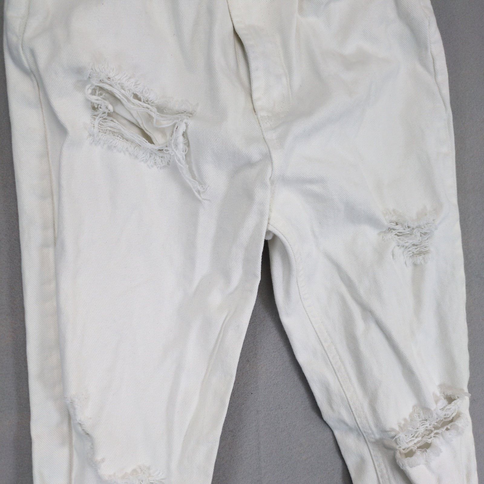 Bdg BDG Urban Outfitters White Denim Mom Jeans, W25 High Waist Size 25" / US 0 / IT 36 - 4 Thumbnail