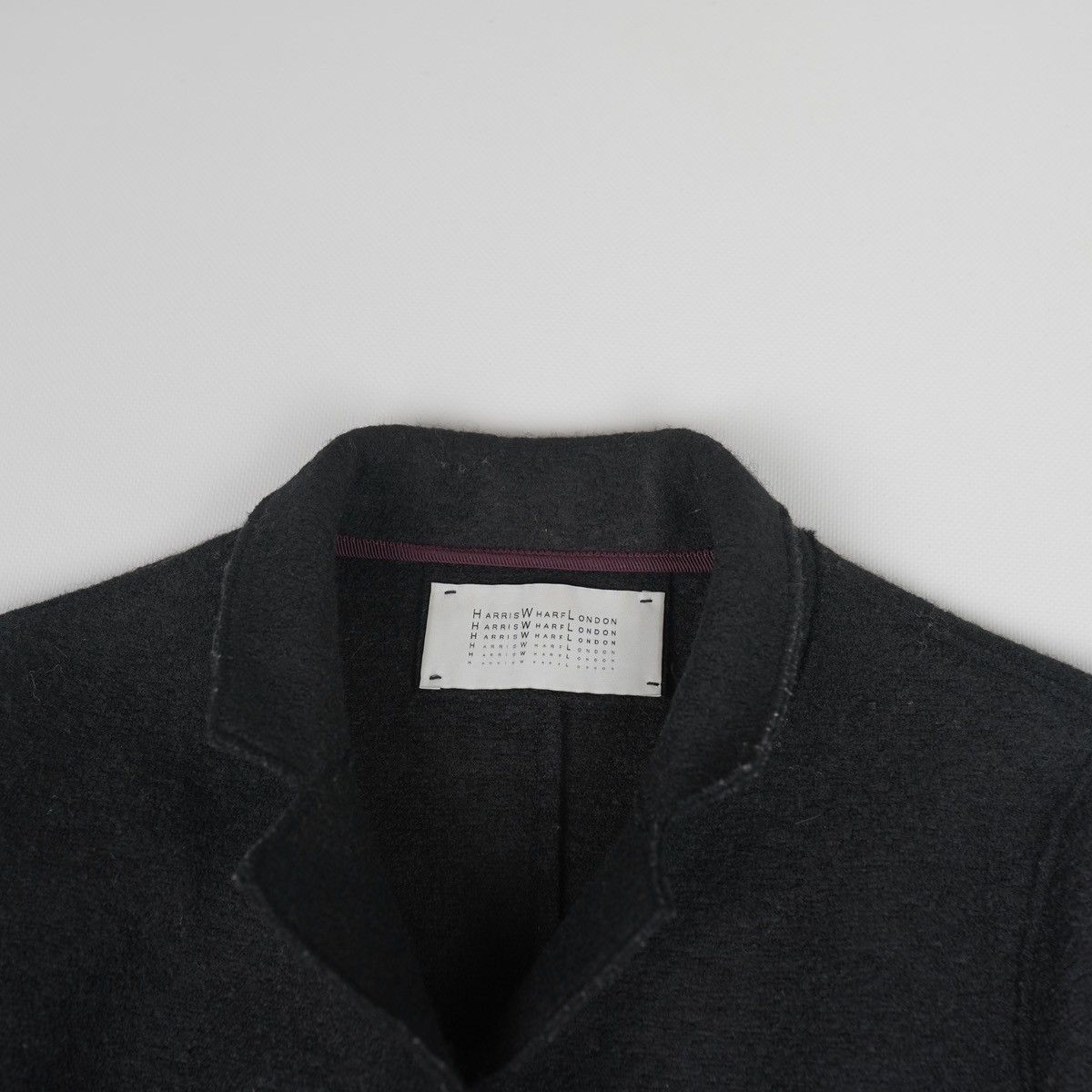 Harris Wharf London Harris Wharf London Wool Coat Jacket Black Size M / US 6-8 / IT 42-44 - 8 Thumbnail