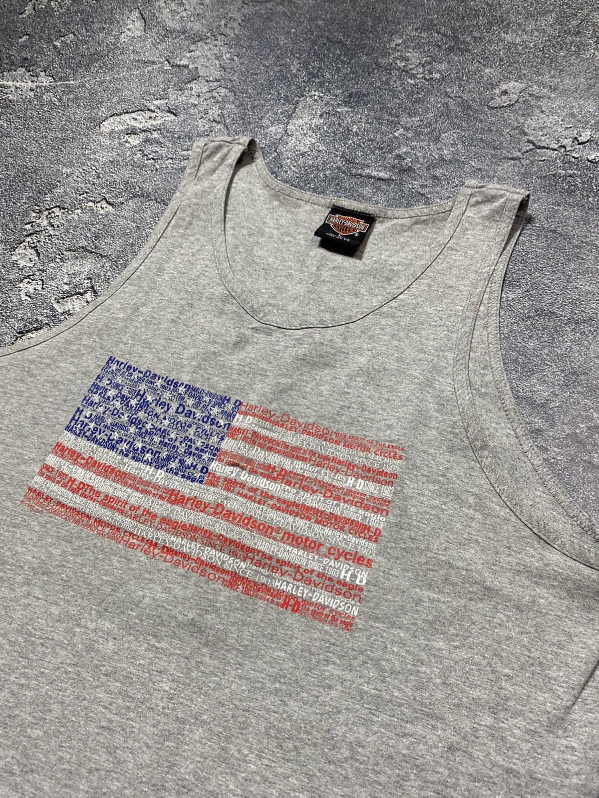 Harley Davidson × Vintage HARLEY DAVIDSON 🇺🇸 madei in USA Size US L / EU 52-54 / 3 - 3 Thumbnail