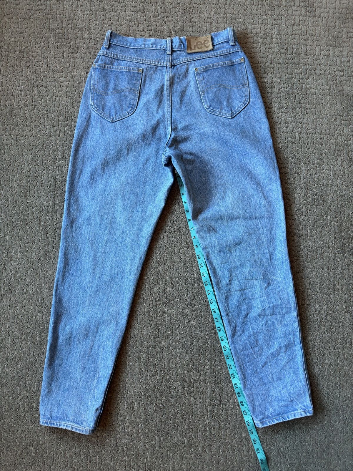 Lee × Vintage Light Wash Rider Jeans Size 31" - 7 Thumbnail