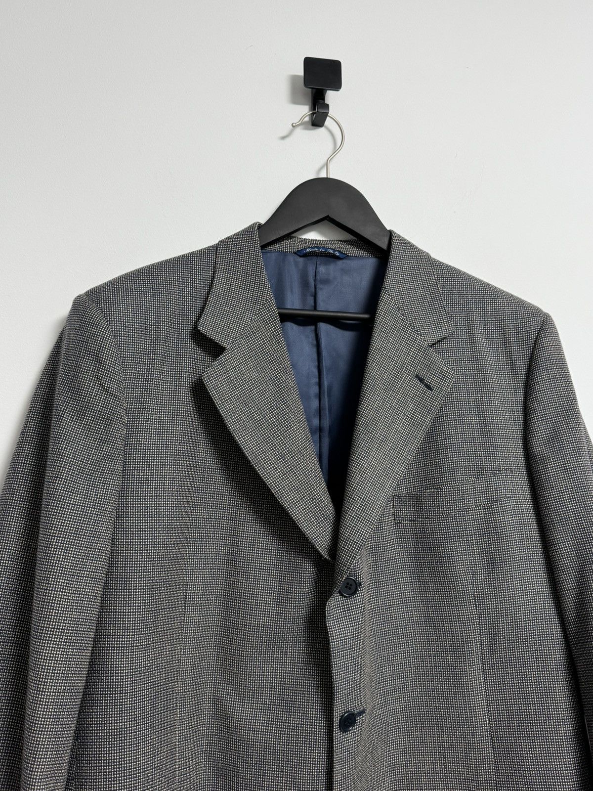 Canali Canali Blazer Men’s Blue Luxury Wool Silk 60-R Size Size 54L - 2 Thumbnail