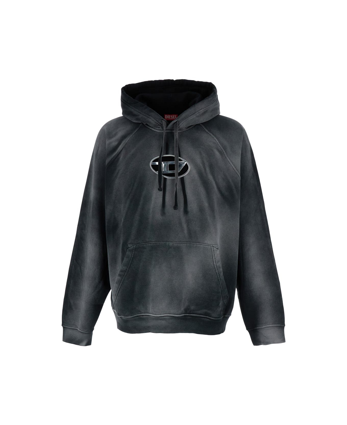 Diesel o1mle0426 S-Roxt-Hoodie Sweatshirt in Black Size US S / EU 44-46 / 1 - 1 Preview