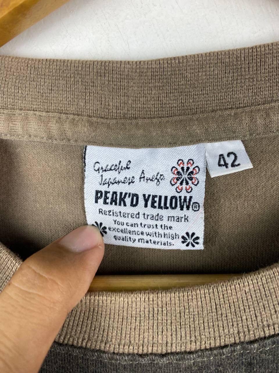 Tedman peak d yellow by ted company tee nice design Size US M / EU 48-50 / 2 - 4 Thumbnail