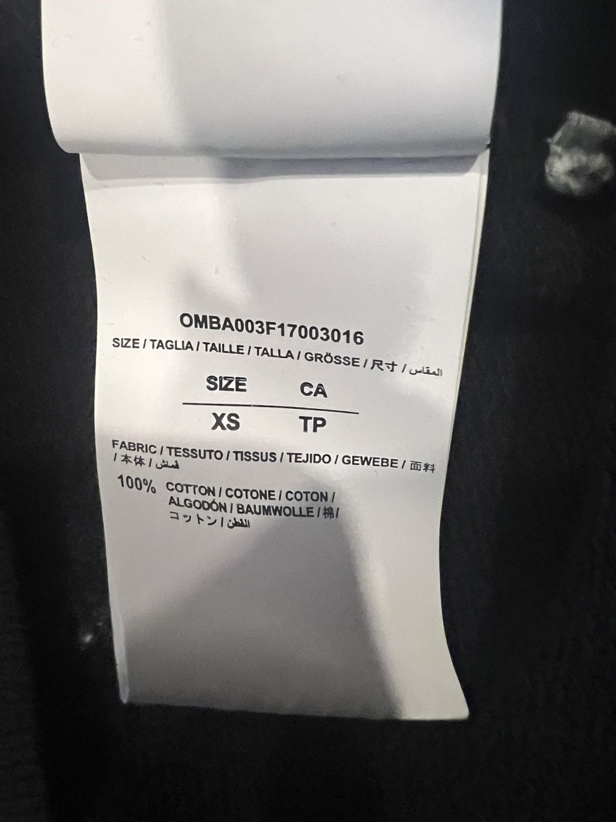 Off-White Off-White black caravaggio crewneck sweatshirt Size US XS / EU 42 / 0 - 5 Thumbnail