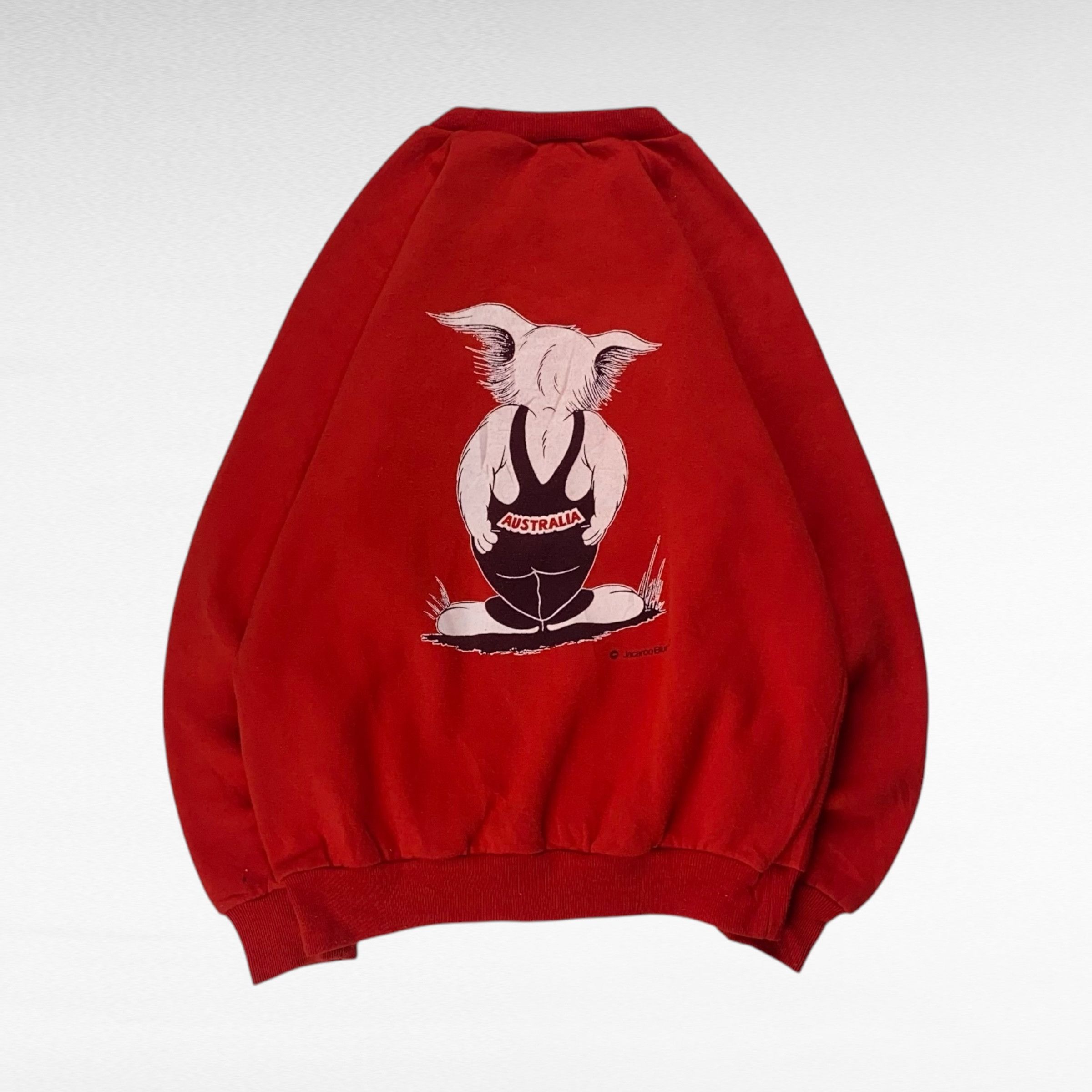 Vintage Van Duke 80s Sweatshirt Red Size M Size US M / EU 48-50 / 2 - 1 Thumbnail