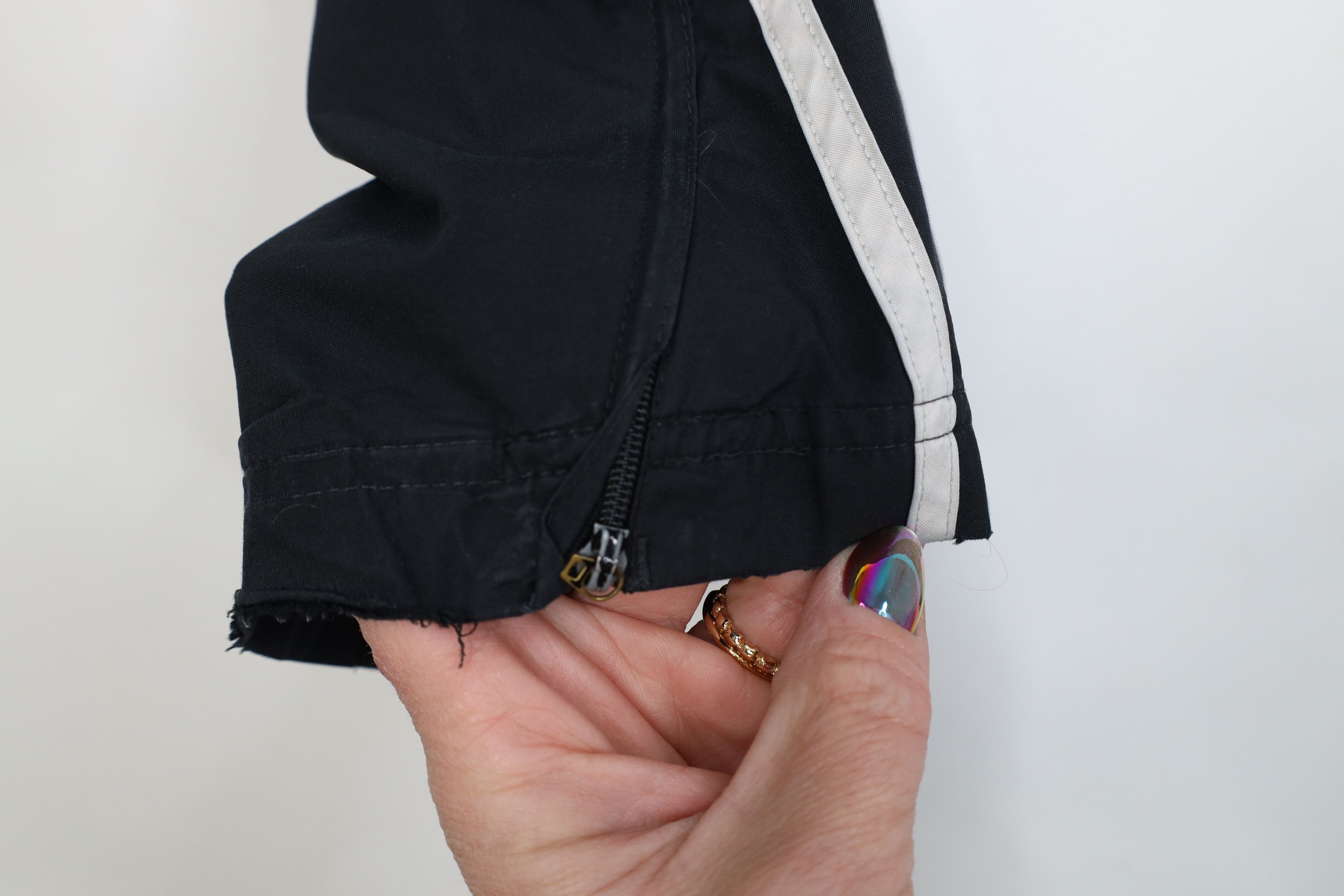 Adidas Vintage 90s Y2K Adidas Lined Windbreaker Pants Polyester Size US 36 / EU 52 - 8 Thumbnail