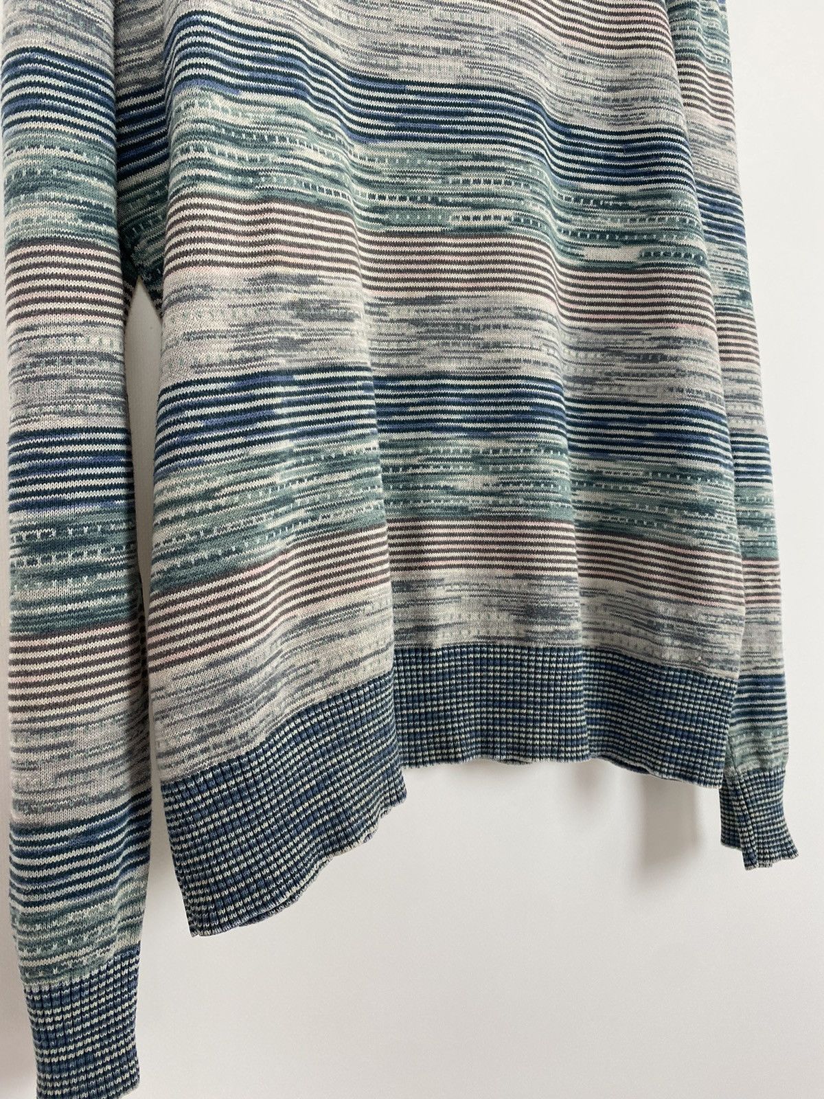 YMC YMC Abstract Stripped Cotton Sweater Size US M / EU 48-50 / 2 - 3 Thumbnail