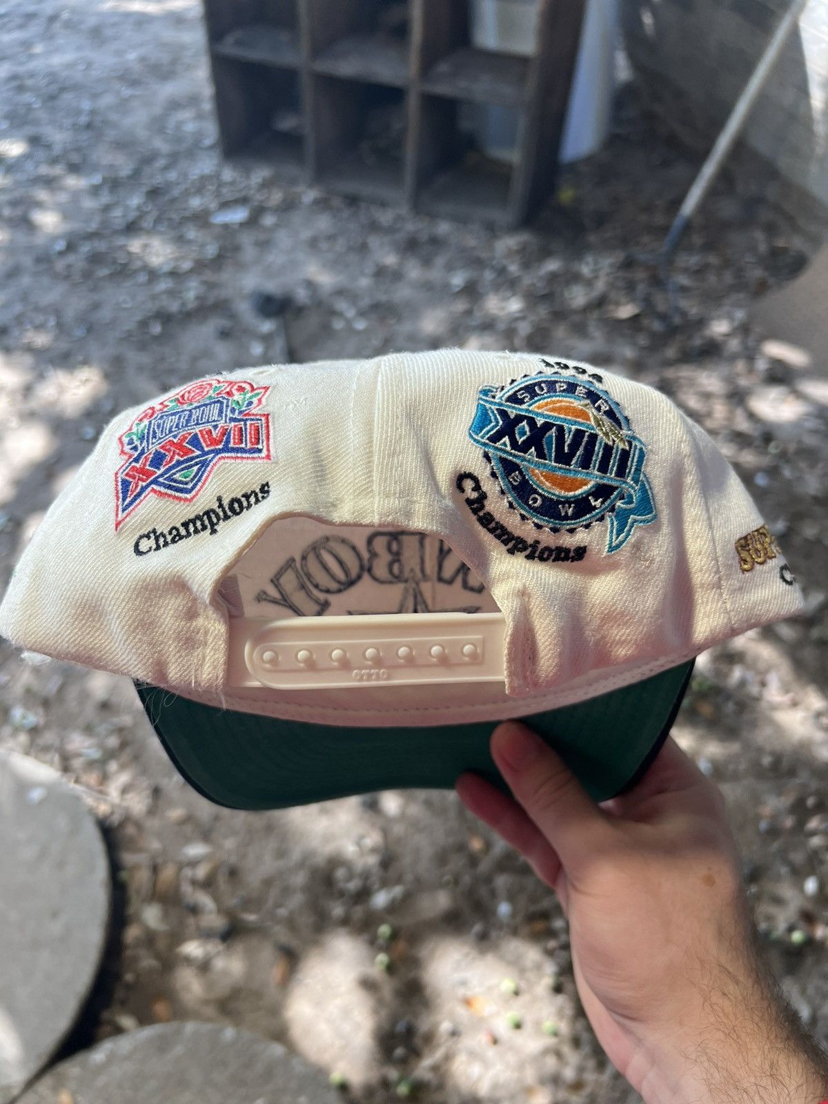 Sports Specialties Vintage 90’s ANNCO NFL Dallas Cowboys SnapBack Hat Size ONE SIZE - 3 Thumbnail